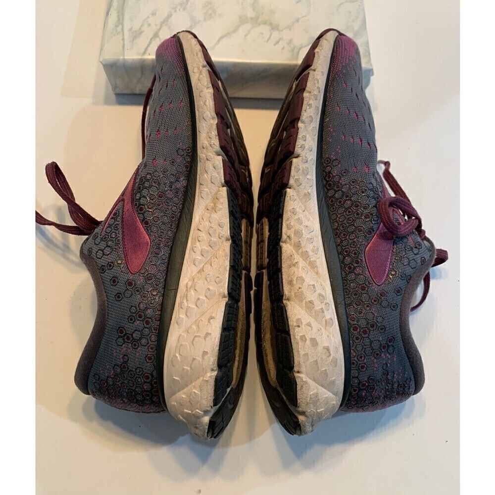 Brooks Glycerin 17 Gray Purple Ax Size 8.5 Womens 1202831B081 Running Shoe - Picture 6 of 13